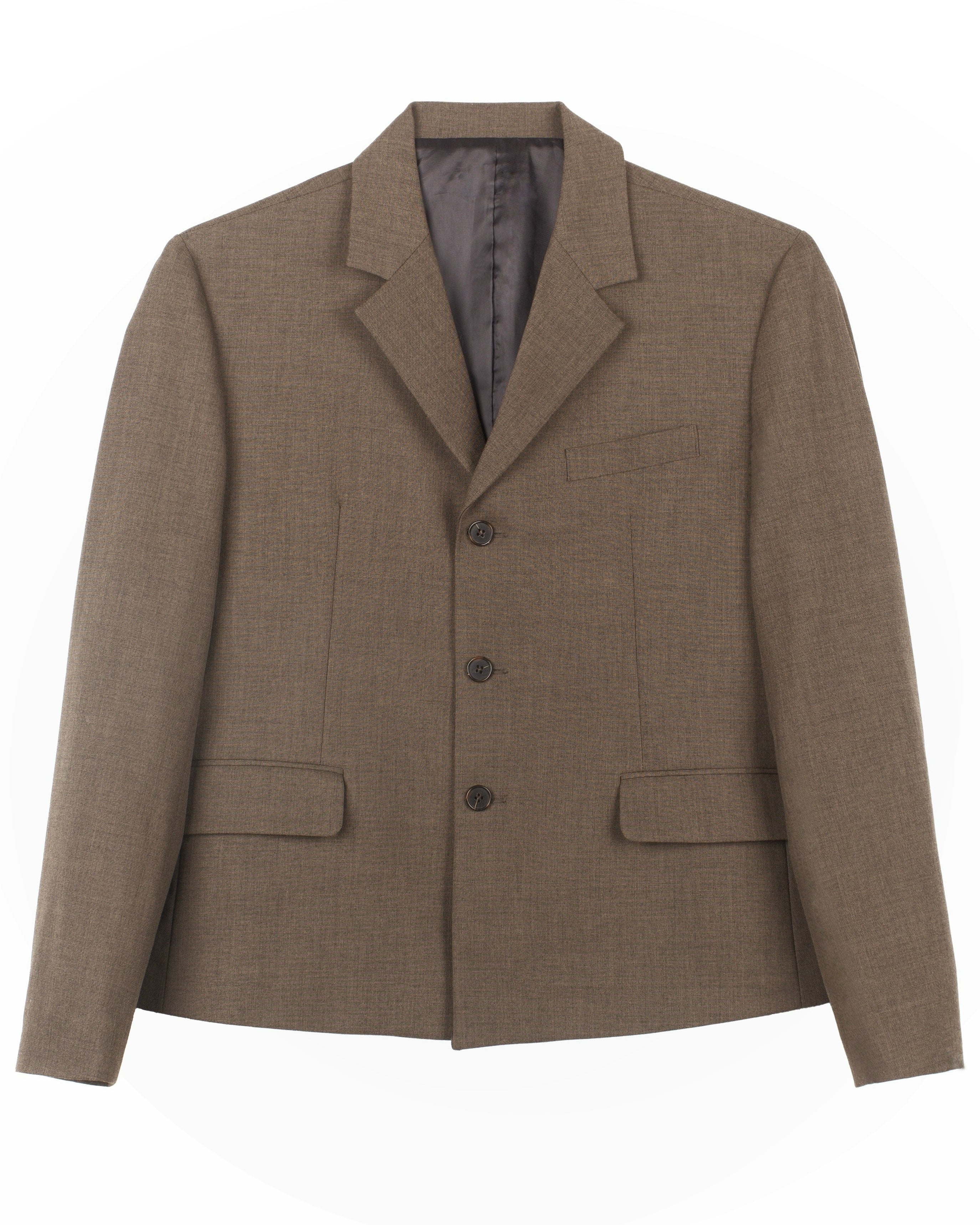 Veste de costume droite