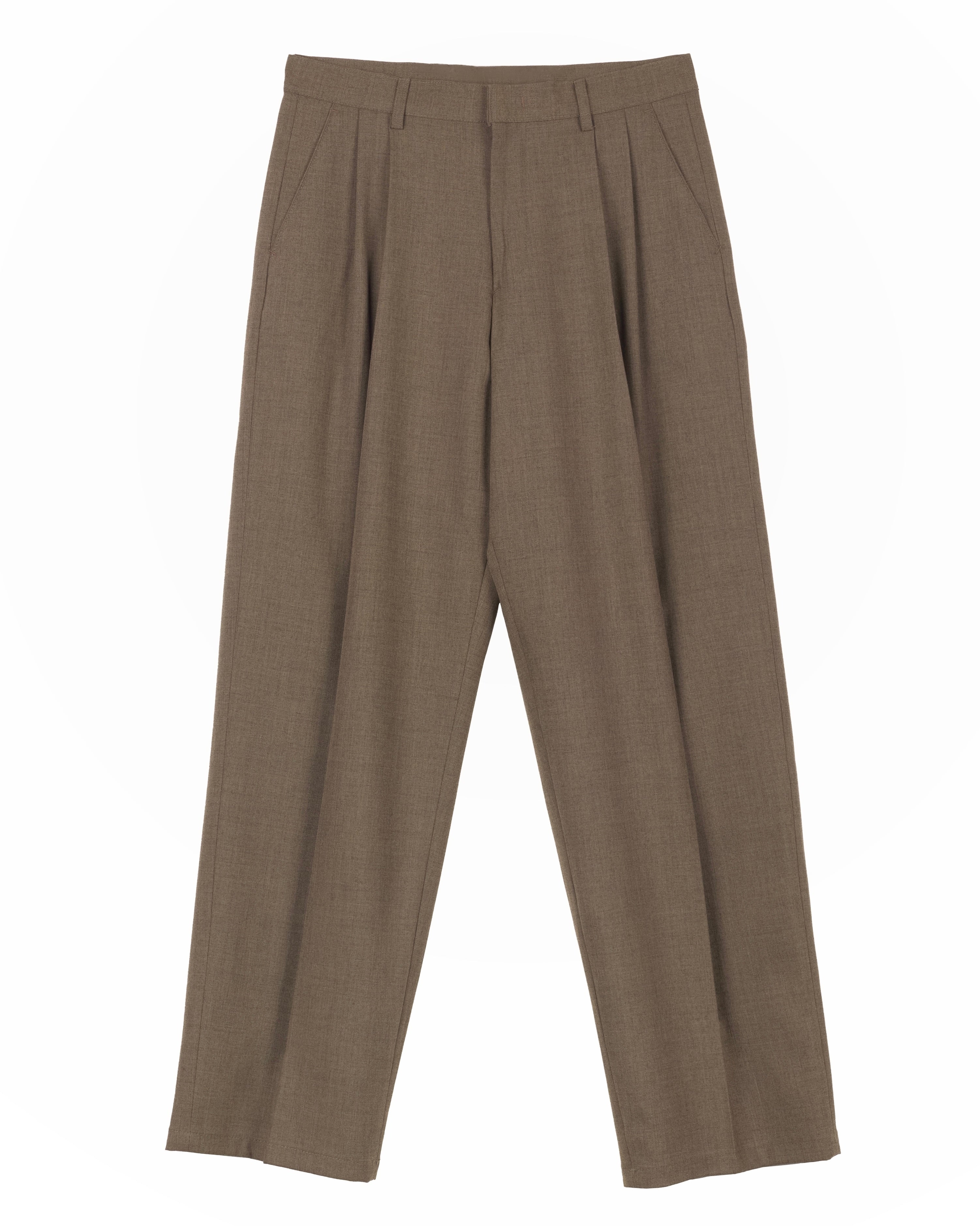 Pantalon de costume droit à pinces