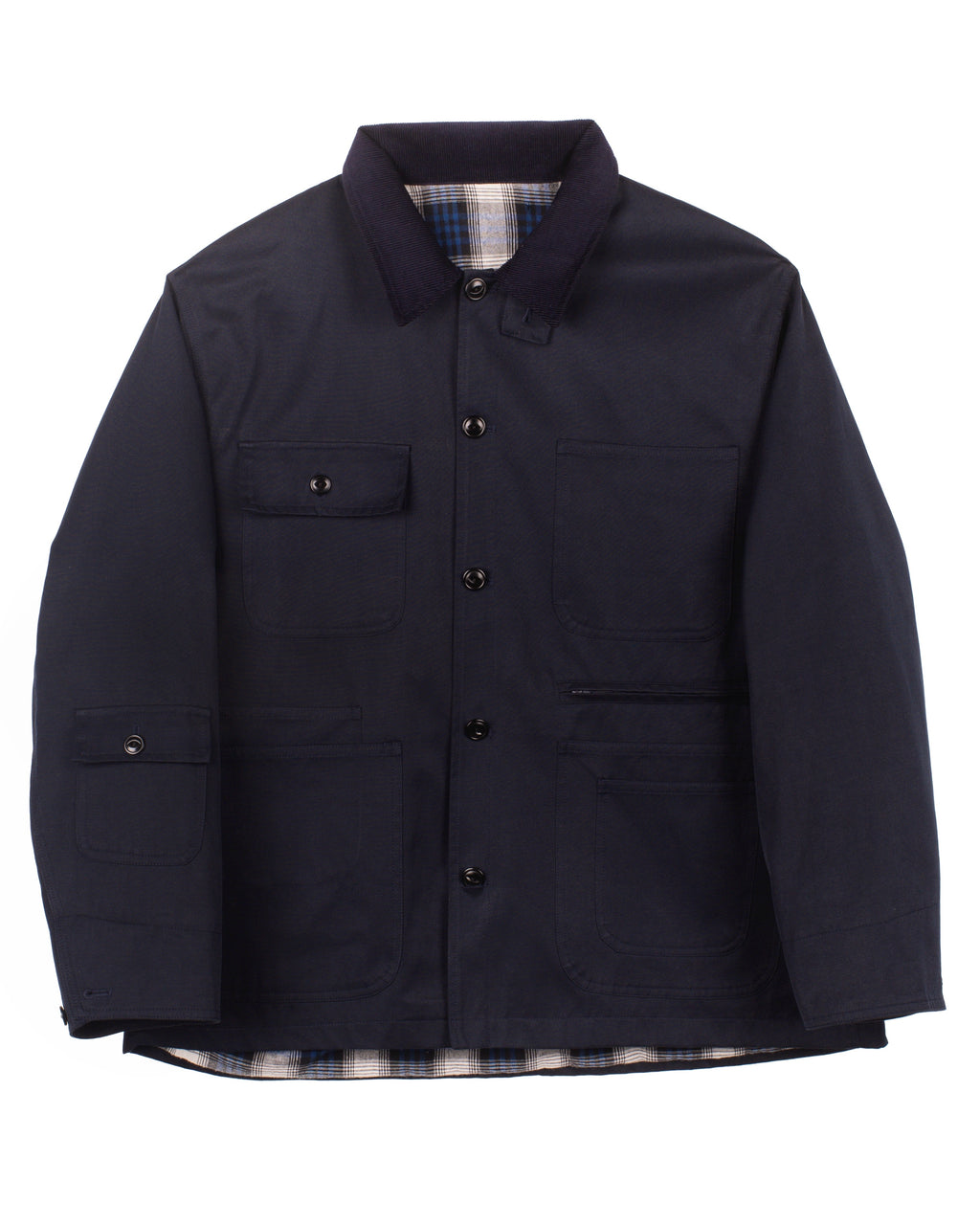 Veste en toile de coton sergé