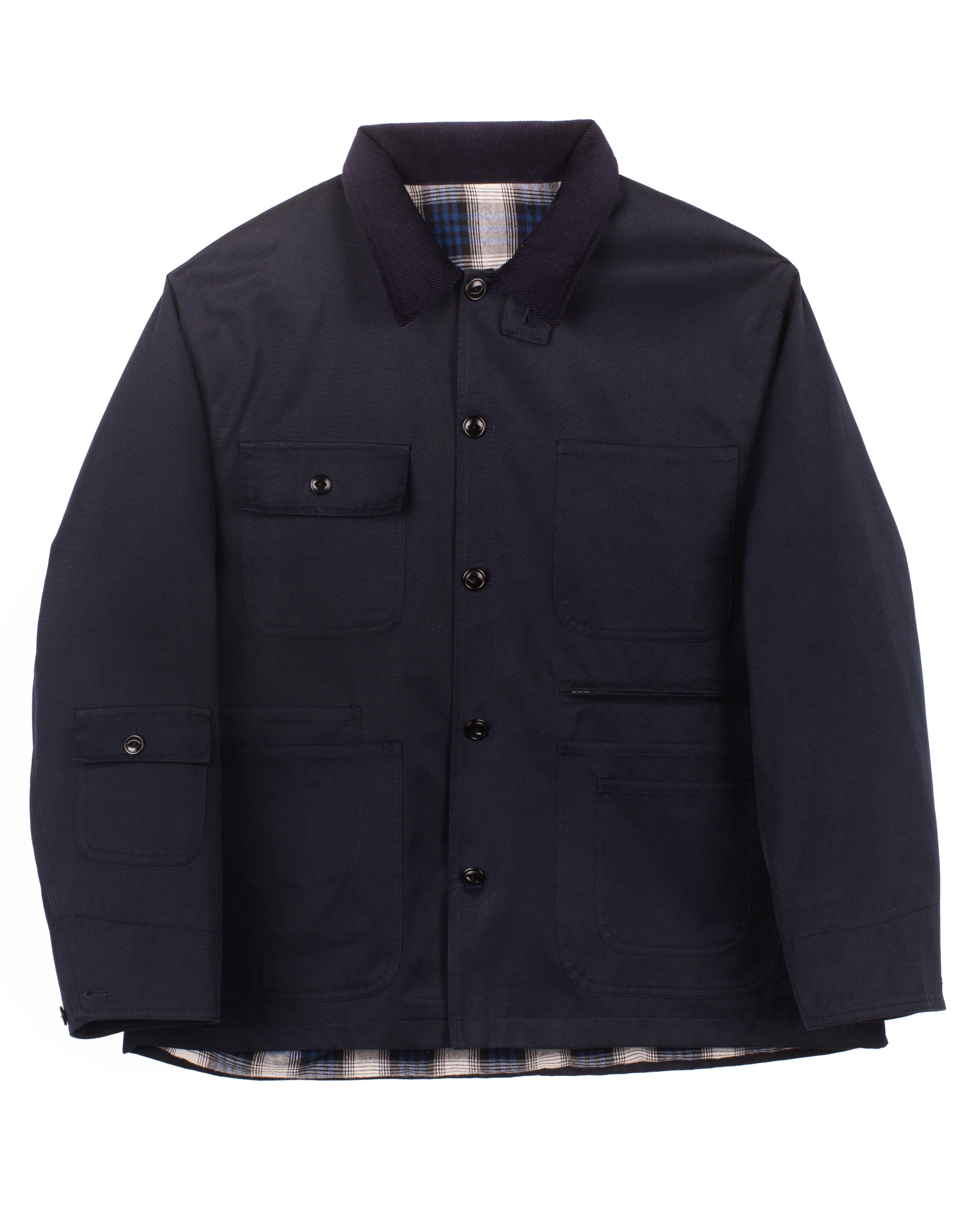 Veste en toile de coton sergé