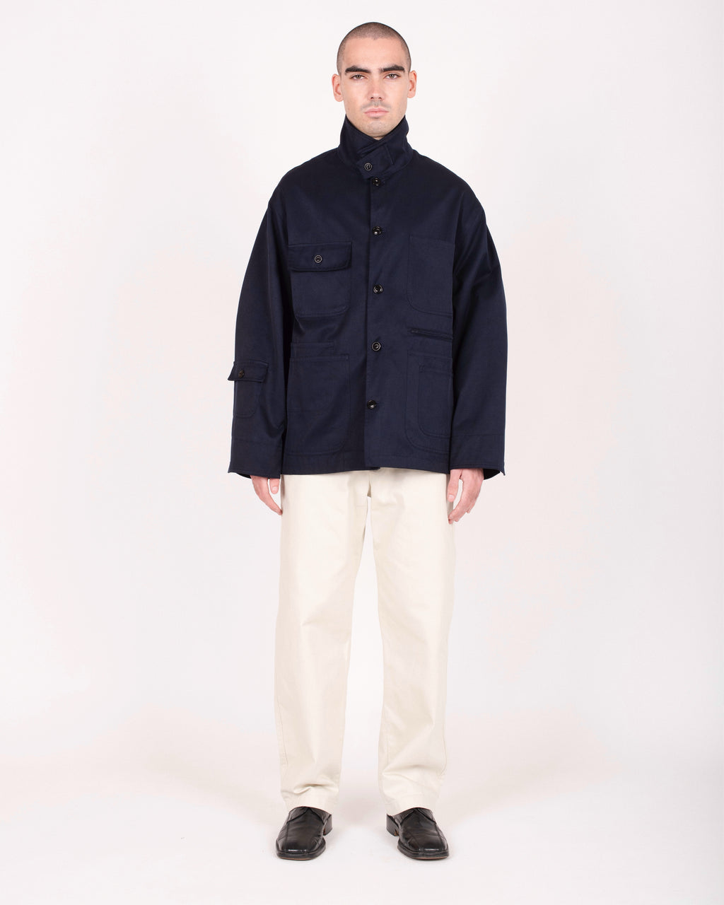 Veste en toile de coton sergé