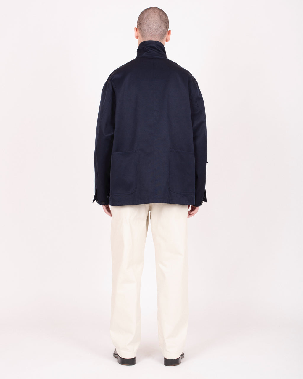 Veste en toile de coton sergé