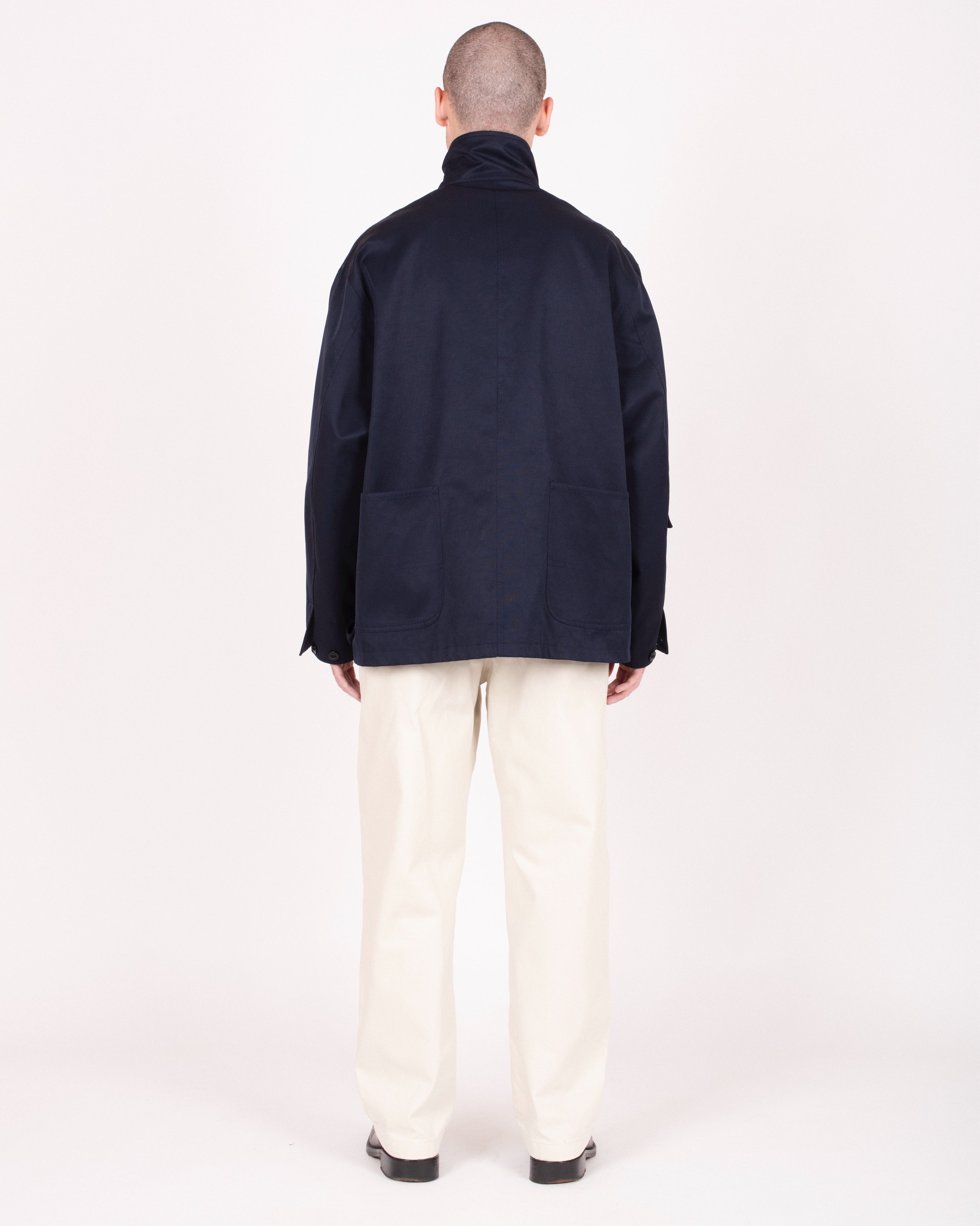 Veste en toile de coton sergé