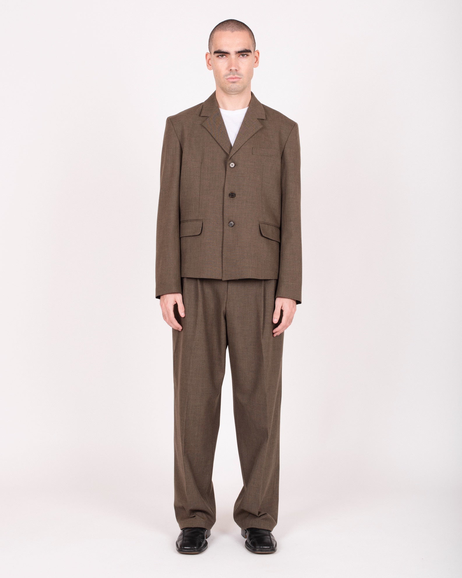 Veste de costume droite