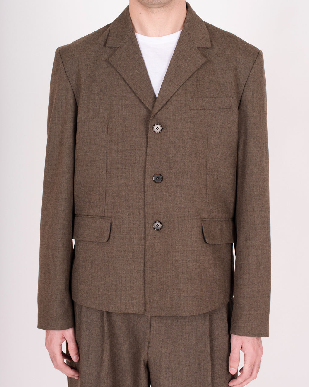 Veste de costume droite