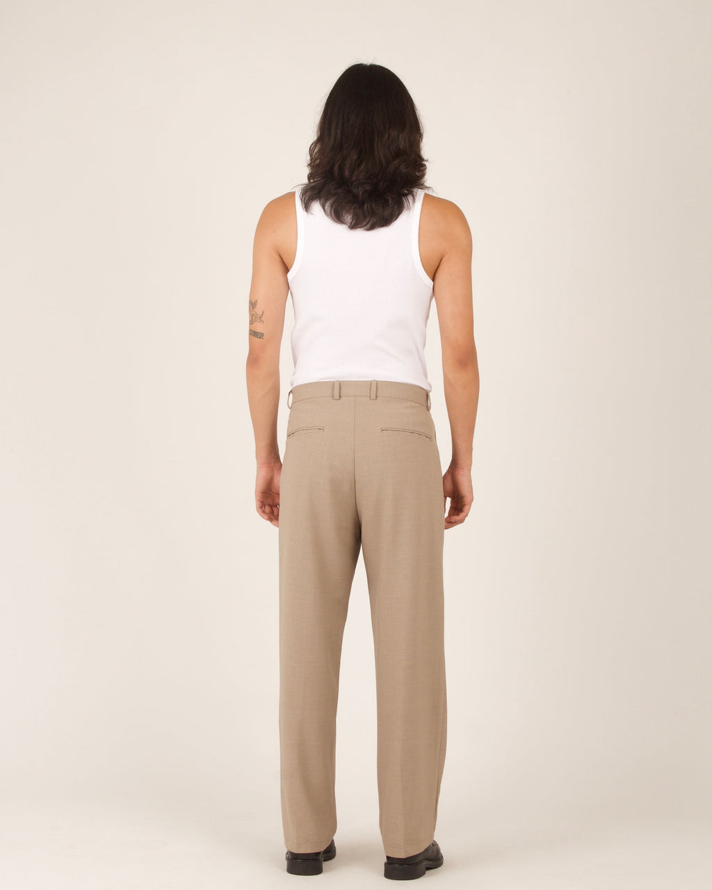 Pantalon de costume droit à pinces