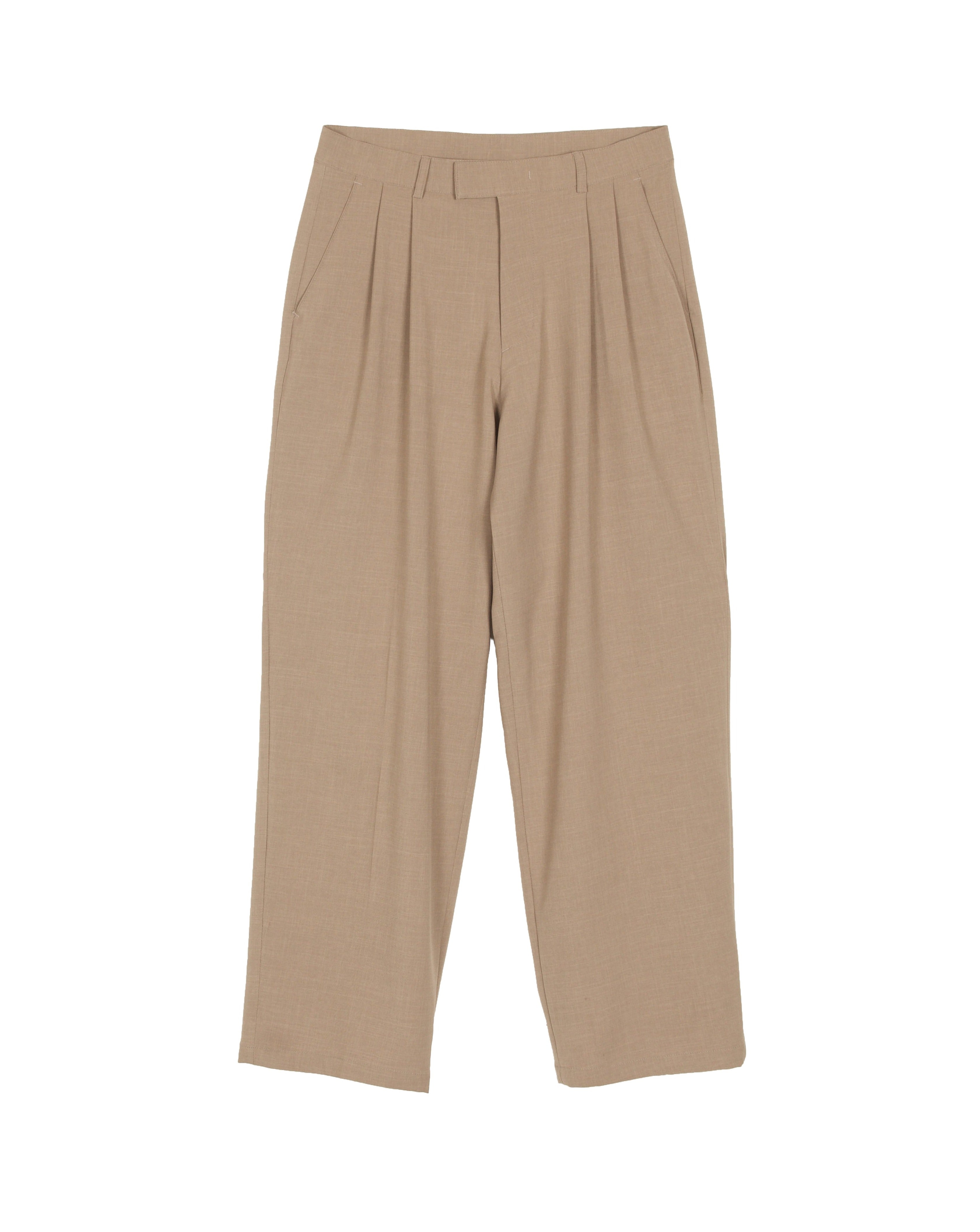 Pantalon de costume droit à pinces